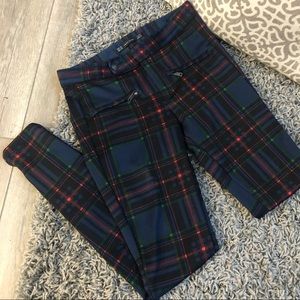 ZARA Holiday Plaid Dress Pants/Jeggings